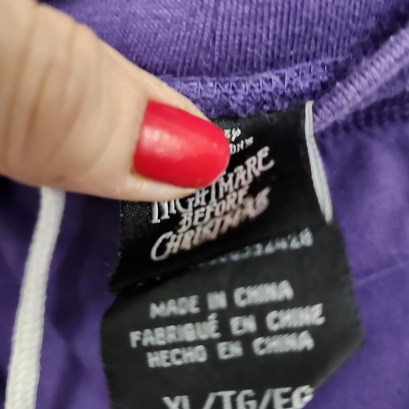 Disney Purple Nightmare Before Christmas Pajama Pants - Picture 4 of 5